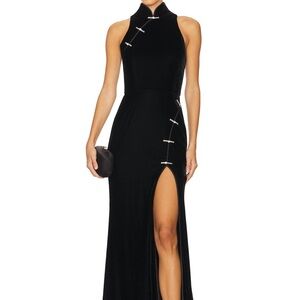 Sau Lee Ariana Gown in Black